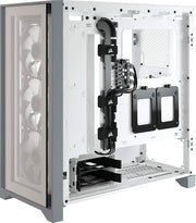 CORSAIR ICUE 4000X RGB MID - TOWER ATX CABINET WHITE - SWIFT PERIPHERALS105189