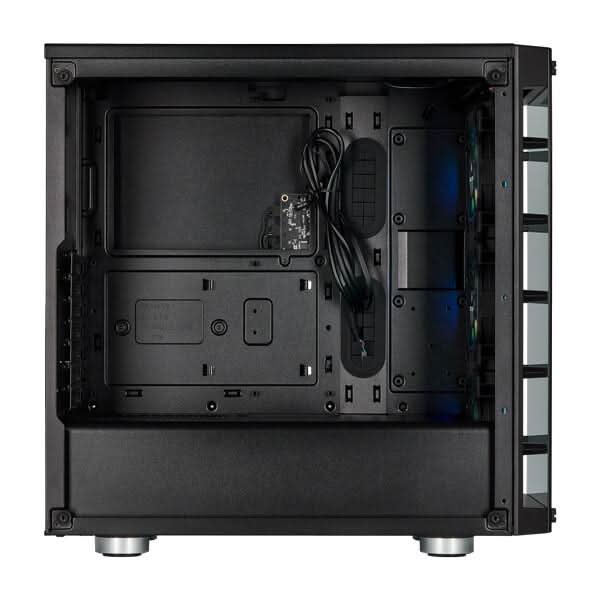 CORSAIR ICUE 465X RGB MID - TOWER ATX CABINET BLACK - SWIFT PERIPHERALS102558