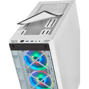 CORSAIR ICUE 465X TG WHITE MID - TOWER ATX CABINET - SWIFT PERIPHERALS103131