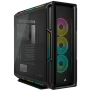 CORSAIR ICUE 5000T RGB TEMPERED GLASS MID - TOWER ATX PC CASE , BLACK - SWIFT PERIPHERALS1094144
