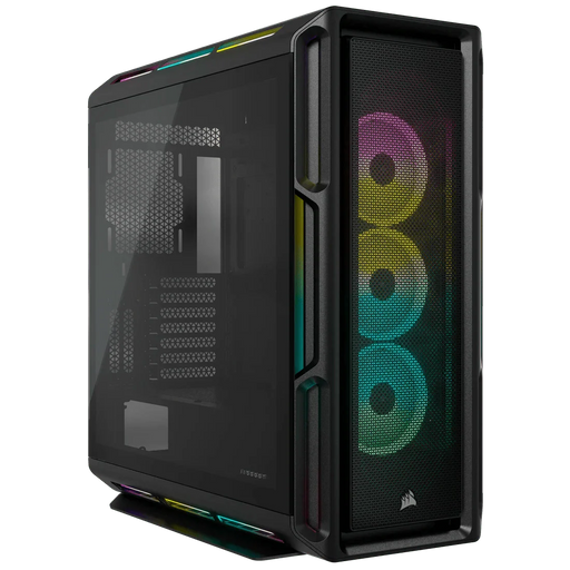 CORSAIR ICUE 5000T RGB TEMPERED GLASS MID - TOWER ATX PC CASE , BLACK - SWIFT PERIPHERALS1094144