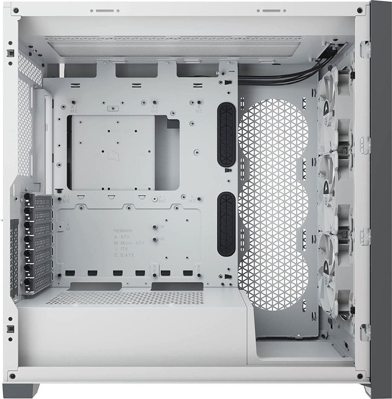 CORSAIR ICUE 5000X RGB MID - TOWER ATX CABINET WHITE - SWIFT PERIPHERALS105098