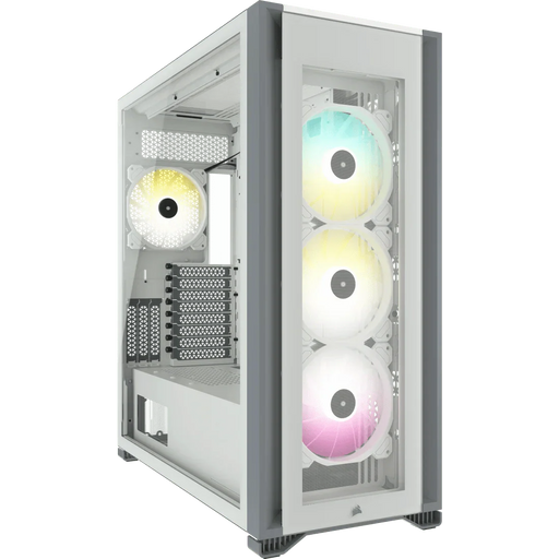 CORSAIR ICUE 7000X RGB MID - TOWER ATX CABINET WHITE - SWIFT PERIPHERALS1084805