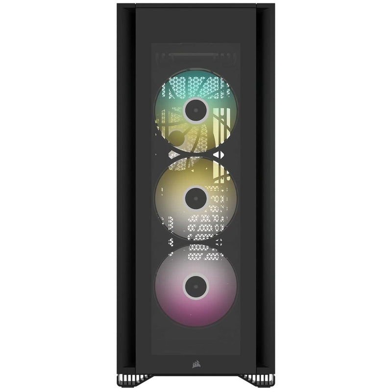 CORSAIR ICUE 7000X RGB TEMPERED GLASS FULL TOWER SMART CASE, BLACK - SWIFT PERIPHERALSCRSR0009