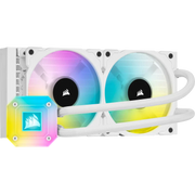 CORSAIR ICUE H100I ELITE CAPELLIX WHITE, 240MM RADIATOR, DUAL 120MM ML SERIES PWM FANS, RGB LIGHTING AND FAN CONTROL WITH SOFTWARE, LIQUID CPU COOLER - SWIFT PERIPHERALSCooler-042