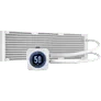 CORSAIR ICUE H150I 360MM ELITE LCD XT AIO LIQUID COOLER WHITE - SWIFT PERIPHERALS1084843