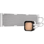 CORSAIR ICUE H150I 360MM ELITE LCD XT AIO LIQUID COOLER WHITE - SWIFT PERIPHERALS1084843