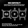 CORSAIR ICUE H150I ELITE CAPELLIX LIQUID CPU COOLER (WHITE) (CW - 9060051 - WW) - SWIFT PERIPHERALSCooler-045