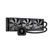 CORSAIR ICUE H150I ELITE LCD DISPLAY LIQUID CPU COOLER - SWIFT PERIPHERALSCooler-047