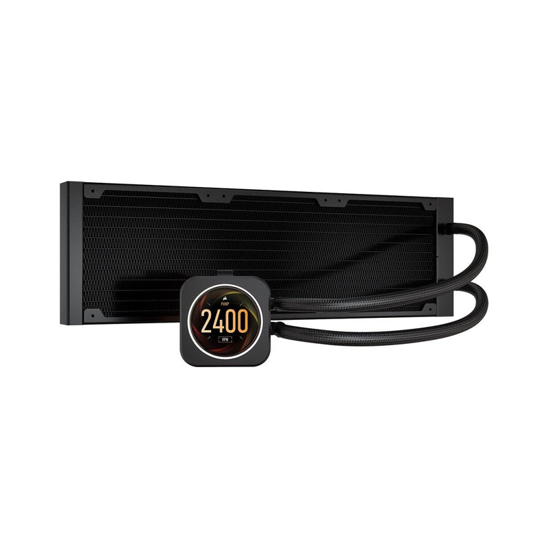 CORSAIR ICUE H150I ELITE LCD DISPLAY LIQUID CPU COOLER - SWIFT PERIPHERALSCooler-047