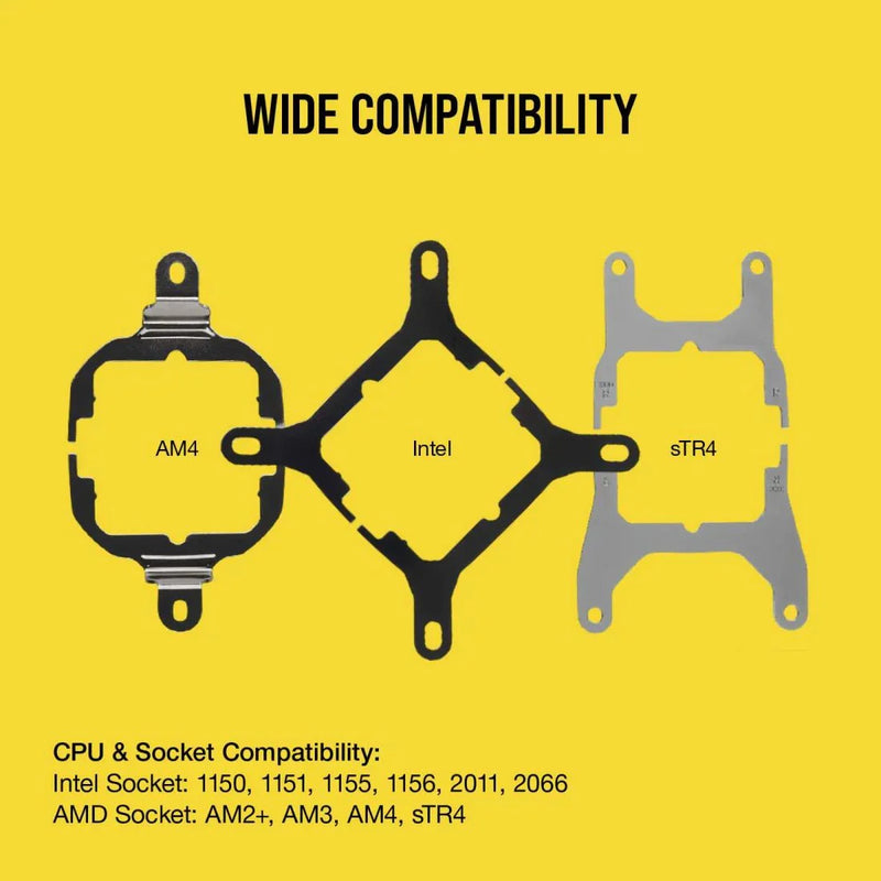 CORSAIR ICUE H150I RGB PRO XT LIQUID CPU COOLER CW - 9060045 - WW - SWIFT PERIPHERALSCooler-048