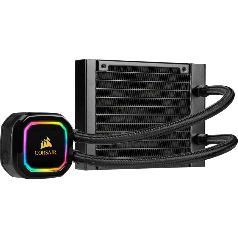 CORSAIR ICUE H60I RGB PRO XT, 120MM RADIATOR, SINGLE 120MM PWM FAN, SOFTWARE CONTROL, LIQUID CPU COOLER (CW - 9060049 - WW) - SWIFT PERIPHERALS1085855