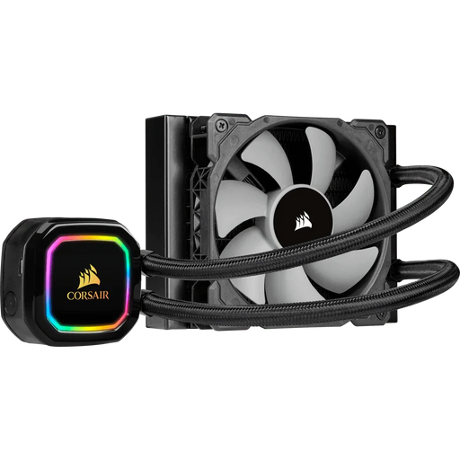 CORSAIR ICUE H60I RGB PRO XT, 120MM RADIATOR, SINGLE 120MM PWM FAN, SOFTWARE CONTROL, LIQUID CPU COOLER (CW - 9060049 - WW) - SWIFT PERIPHERALS1085855