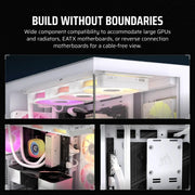 CORSAIR ICUE LINK 3500X RGB TEMPERED GLASS MID - TOWER, WHITE - SWIFT PERIPHERALSCRSR0206