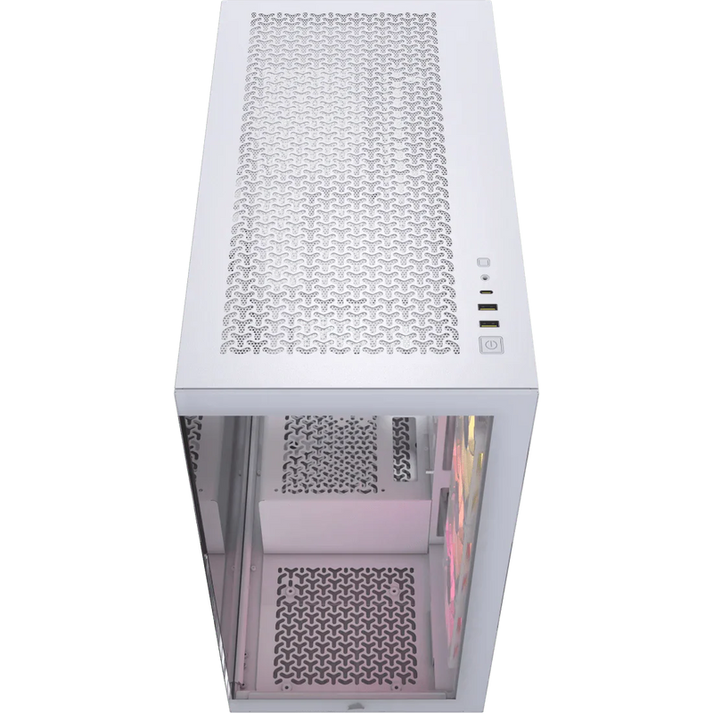 CORSAIR ICUE LINK 3500X RGB TEMPERED GLASS MID - TOWER, WHITE - SWIFT PERIPHERALSCRSR0206