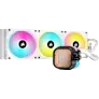 CORSAIR ICUE LINK H150I LCD LIQUID CPU COOLER, WHITE - SWIFT PERIPHERALS1090798