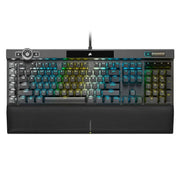 CORSAIR K100 RGB OPTICAL - MECHANICAL GAMING KEYBOARD BACKLIT RGB LED CORSAIR OPX BLACK PBT KEYCAPS CH - 912A01A - NA - SWIFT PERIPHERALS1092055