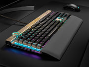 CORSAIR K100 RGB OPTICAL - MECHANICAL GAMING KEYBOARD - MIDNIGHT GOLD - SWIFT PERIPHERALS1092056