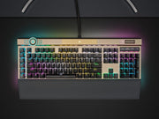 CORSAIR K100 RGB OPTICAL - MECHANICAL GAMING KEYBOARD - MIDNIGHT GOLD - SWIFT PERIPHERALS1092056