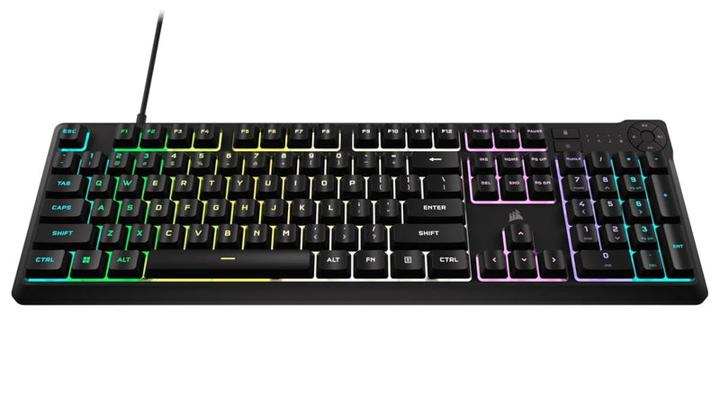 CORSAIR K55 CORE RGB GAMING KEYBOARD BACKLIT ZONED RGB LED RUBBERDOME CH - 9226C65 - NA - SWIFT PERIPHERALS1092061