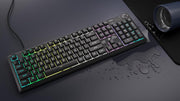 CORSAIR K55 CORE RGB GAMING KEYBOARD BACKLIT ZONED RGB LED RUBBERDOME CH - 9226C65 - NA - SWIFT PERIPHERALS1092061