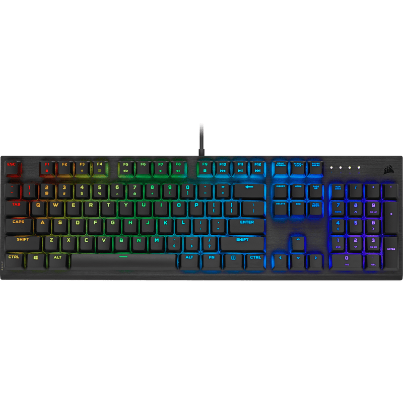 CORSAIR K68 RGB CHERRY MX RED MECHANICAL GAMING KEYBOARD - SWIFT PERIPHERALS105099