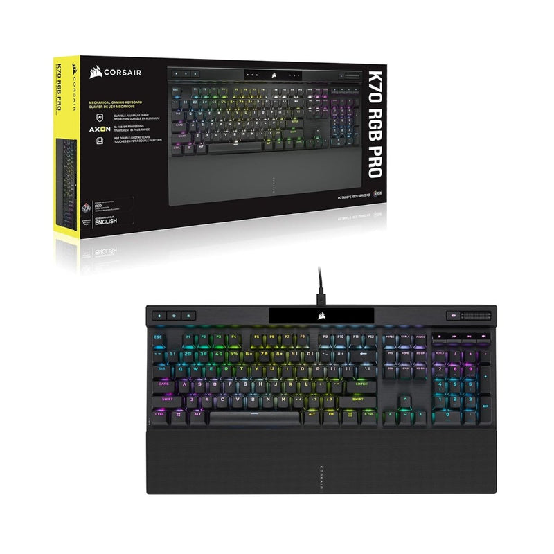 CORSAIR K70 MK.2 RGB CHERRY MX BROWN MECHANICAL GAMING KEYBOARD - SWIFT PERIPHERALS1092058