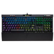 CORSAIR K70 RGB MK.2 WIRED MECHANICAL GAMING KEYBOARD CHERRY MX BLUE - SWIFT PERIPHERALS105101