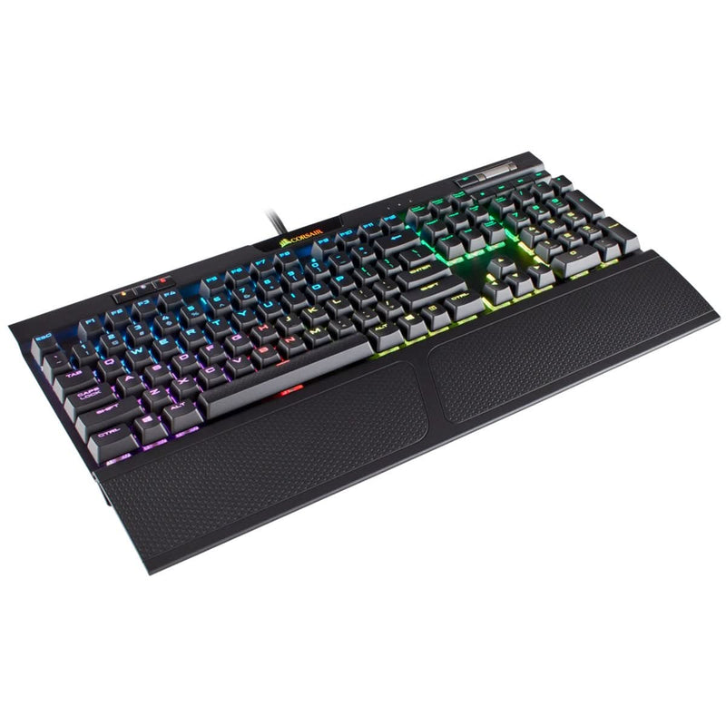 CORSAIR K70 RGB MK.2 WIRED MECHANICAL GAMING KEYBOARD CHERRY MX BLUE - SWIFT PERIPHERALS105101