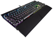CORSAIR K70 RGB MK.2 WIRED MECHANICAL GAMING KEYBOARD CHERRY MX BLUE - SWIFT PERIPHERALS105101