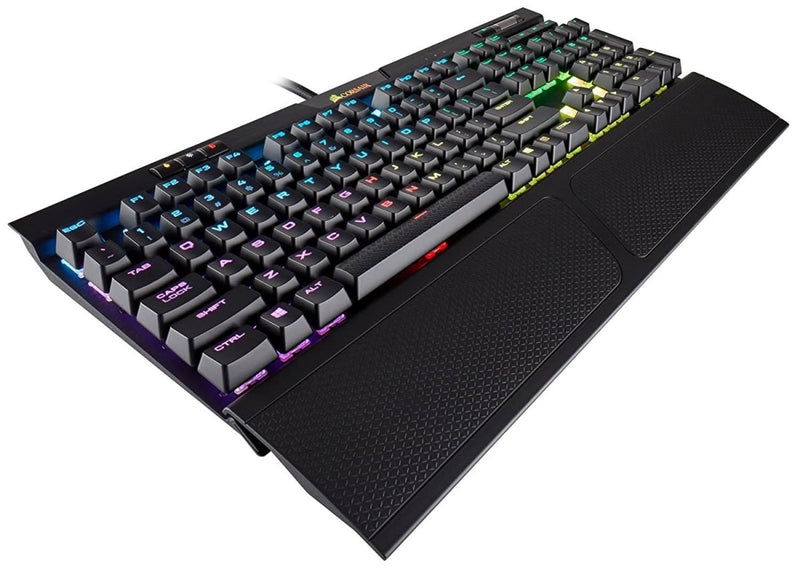 CORSAIR K70 RGB MK.2 WIRED MECHANICAL GAMING KEYBOARD CHERRY MX BLUE - SWIFT PERIPHERALS105101