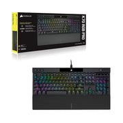 CORSAIR K70 RGB PRO MECHANICAL GAMING KEYBOARD BACKLIT RGB LED CHERRY MX SPEED BLACK PBT KEYCAPS CH - 9109410 - NA - SWIFT PERIPHERALS1092057
