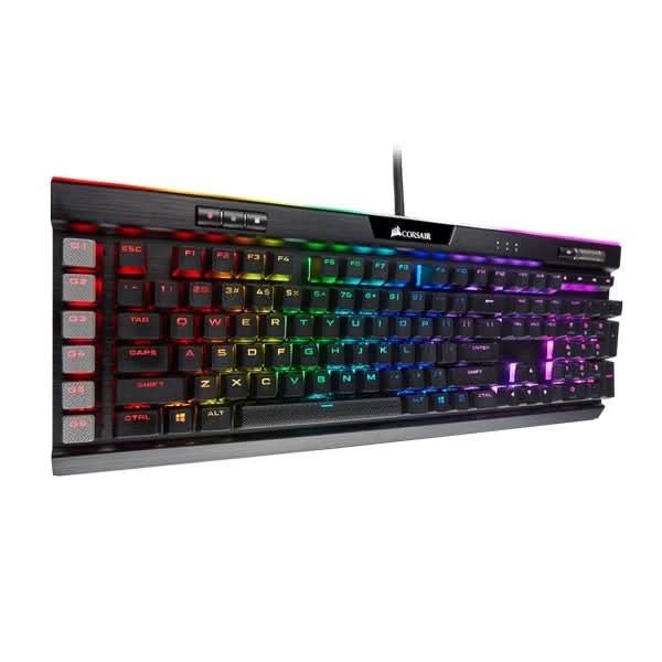 CORSAIR K95 RGB PLATINUM XT CHERRY MX BLUE MECHANICAL GAMING KEYBOARD - SWIFT PERIPHERALS105158