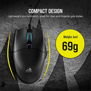 CORSAIR KATAR PRO GAMING MOUSE WIRED BLACK BACKLIT RGB LED 12400 DPI OPTICAL CH - 930C011 - AP - SWIFT PERIPHERALS1092065