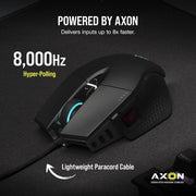 CORSAIR M65 RGB ULTRA TUNABLE FPS GAMING USB MOUSE - SWIFT PERIPHERALS1092075