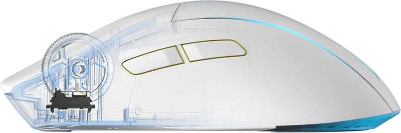 CORSAIR M75 WIRELESS GAMING MOUSE OPTICAL WHITE CH - 931D011 - AP - SWIFT PERIPHERALS1092070