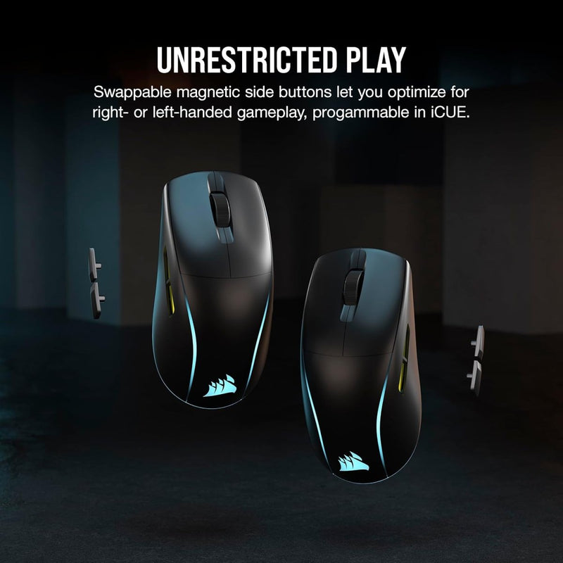 CORSAIR M75 WIRELESS LIGHTWEIGHT RGB GAMING MOUSE BLACK CH - 930D010 - AP - SWIFT PERIPHERALS1092068