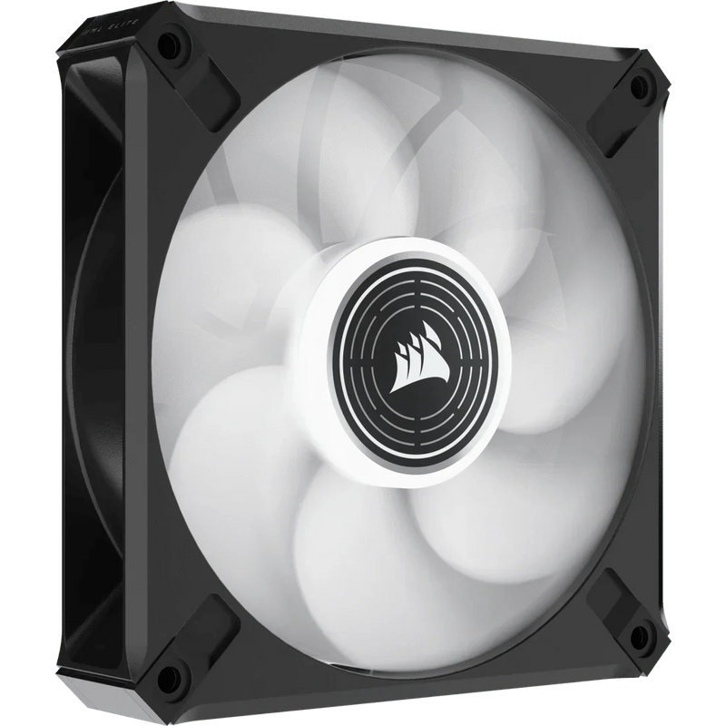CORSAIR ML ELITE SERIES, ML120 LED ELITE, 120MM MAGNETIC LEVITATION WHITE LED FAN WITH AIRGUIDE, SINGLE PACK - SWIFT PERIPHERALSCRSR0086