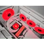 CORSAIR ML ELITE SERIES, ML120 LED ELITE WHITE, 120MM MAGNETIC LEVITATION RED LED FAN WITH AIRGUIDE, SINGLE PACK - SWIFT PERIPHERALSCRSR0088
