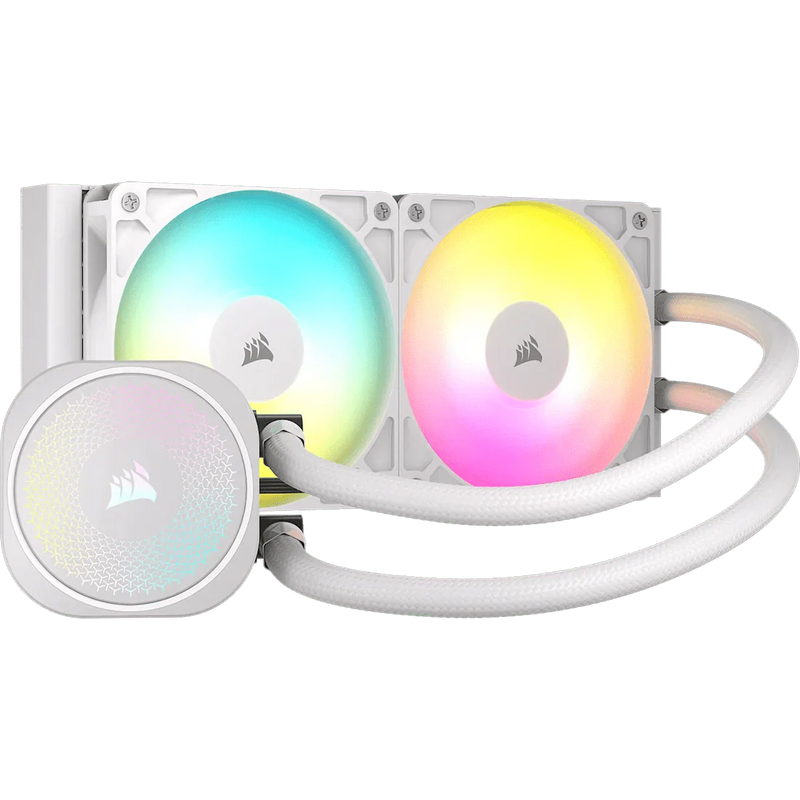 CORSAIR NAUTILUS 240 ARGB WHITE, 240MM RADIATOR, LIQUID CPU COOLER - SWIFT PERIPHERALSCRSR0220