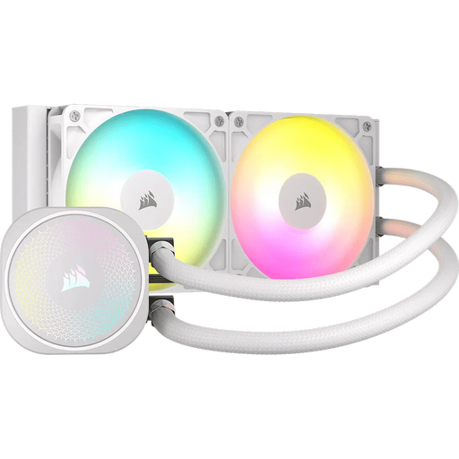 CORSAIR NAUTILUS 240 ARGB WHITE, 240MM RADIATOR, LIQUID CPU COOLER - SWIFT PERIPHERALSCRSR0220