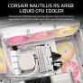 CORSAIR NAUTILUS 240 ARGB WHITE, 240MM RADIATOR, LIQUID CPU COOLER - SWIFT PERIPHERALSCRSR0220