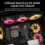 CORSAIR NAUTILUS 360 ARGB, 360MM RADIATOR, LIQUID CPU COOLER CW - 9060093 - WW - SWIFT PERIPHERALS1091680