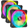 CORSAIR QL120 RGB CABINET FAN TRIPLE PACK BLACK - SWIFT PERIPHERALS100812