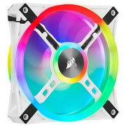 CORSAIR QL120 RGB CABINET FAN TRIPLE PACK WITH LIGHTING NODE CORE WHITE - SWIFT PERIPHERALS1085100