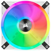 CORSAIR QL120 RGB CABINET FAN TRIPLE PACK WITH LIGHTING NODE CORE WHITE - SWIFT PERIPHERALS1085100