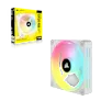 CORSAIR QX RGB SERIES, ICUE LINK QX120 RGB WHITE, 120MM MAGNETIC DOME RGB FAN, SINGLE FAN - SWIFT PERIPHERALSCRSR0143