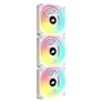 CORSAIR QX RGB SERIES, ICUE LINK QX120 RGB WHITE, 120MM MAGNETIC DOME RGB FAN, SINGLE FAN - SWIFT PERIPHERALSCRSR0143