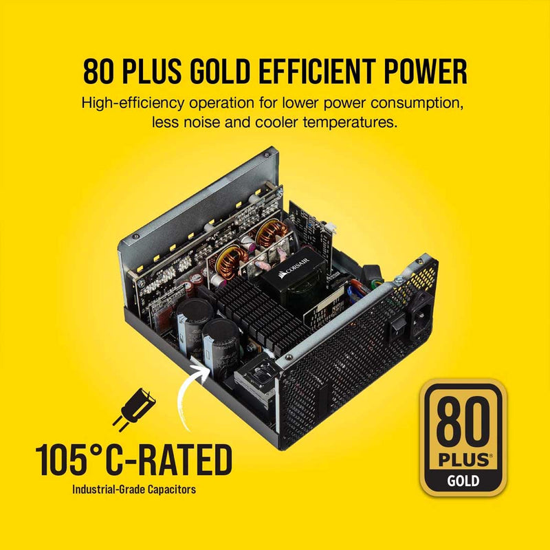 CORSAIR RM 650W Full Modular 80 Plus Gold SMPS Power Supply - SWIFT PERIPHERALSCP-9020194-IN