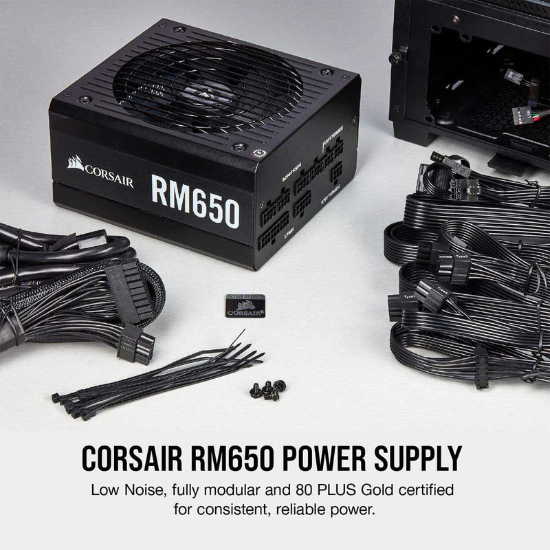 CORSAIR RM 650W Full Modular 80 Plus Gold SMPS Power Supply - SWIFT PERIPHERALSCP-9020194-IN
